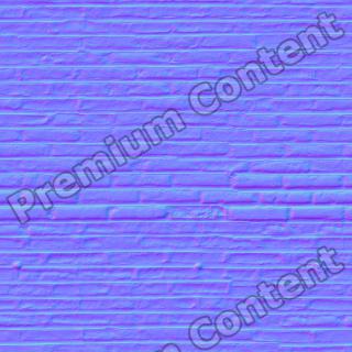 seamless wall bricks normal mapping 0017